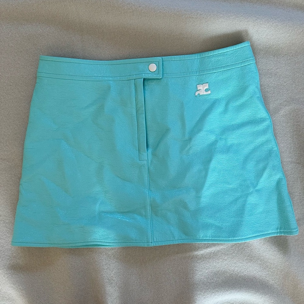 Courreges
Gonna Reedition mini vinyl skirt - Picture 4 of 13